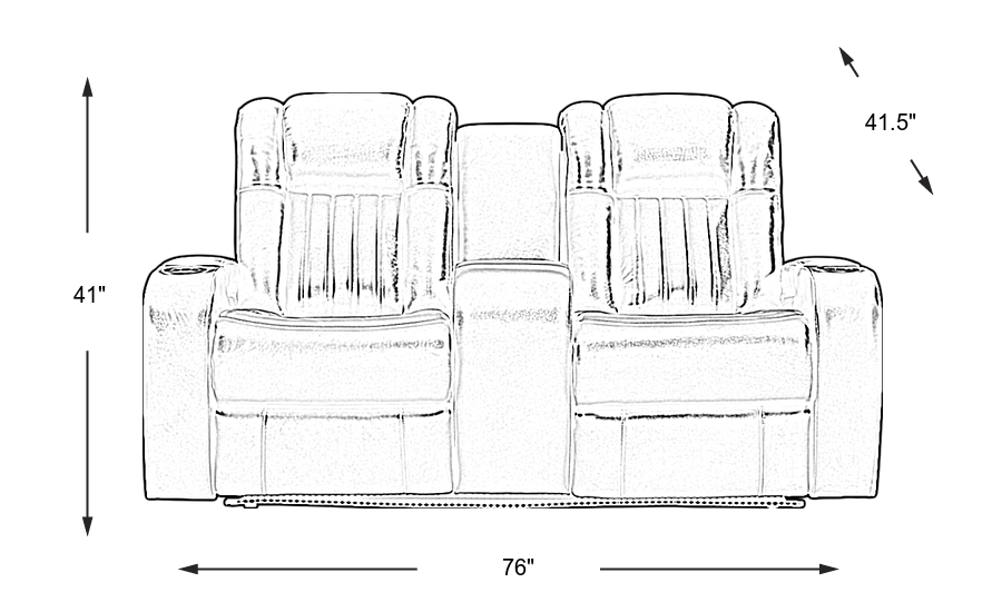 Dimension Image. Please refer to the Dimension Tab on this page for dimension details.