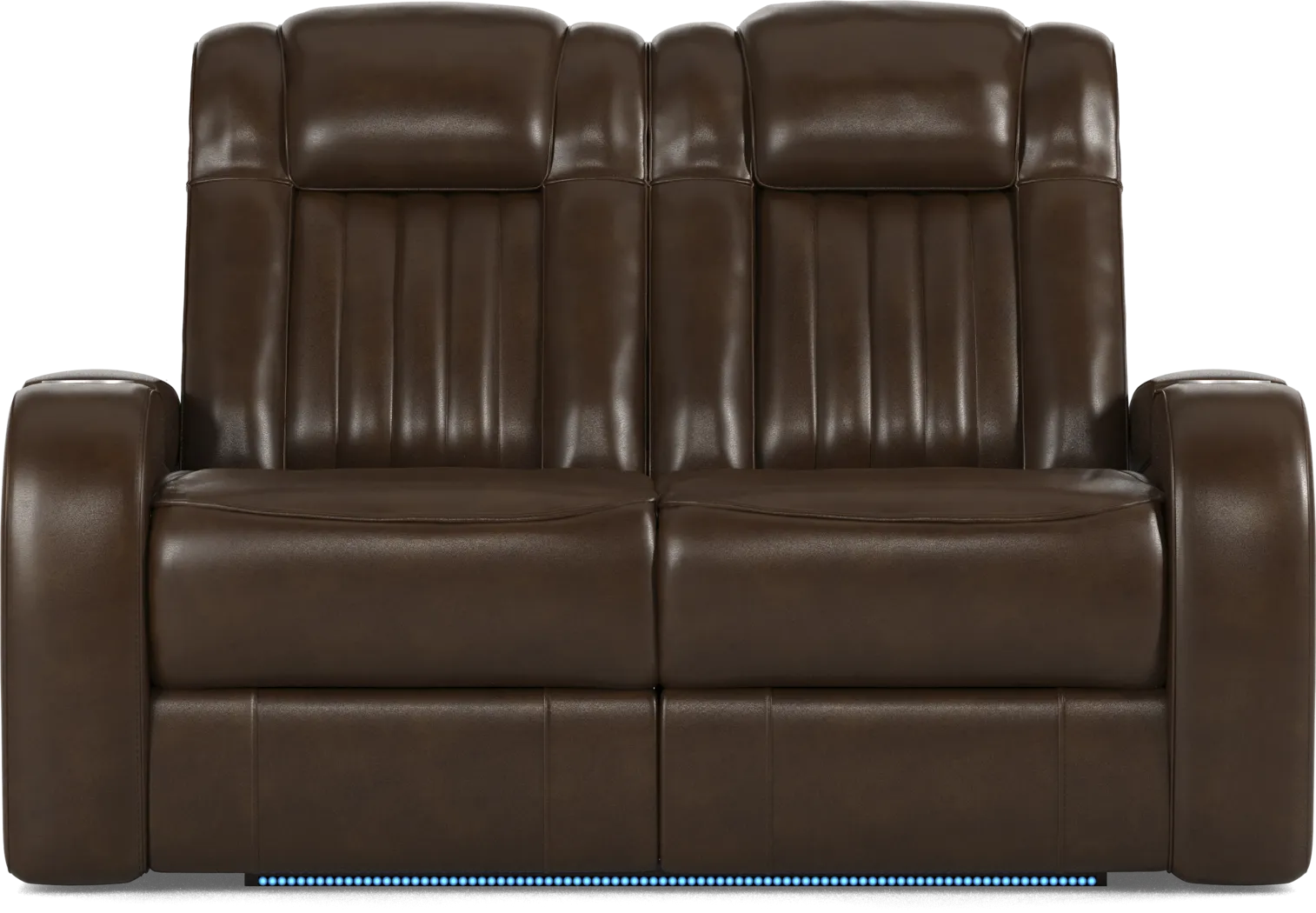 Cenova Brown Leather 3 Pc Living Room with Dual Reclining Sofa - Thumbnail - Image 14