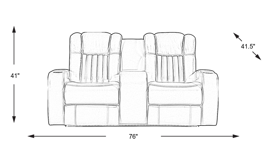 Dimension Image. Please refer to the Dimension Tab on this page for dimension details.