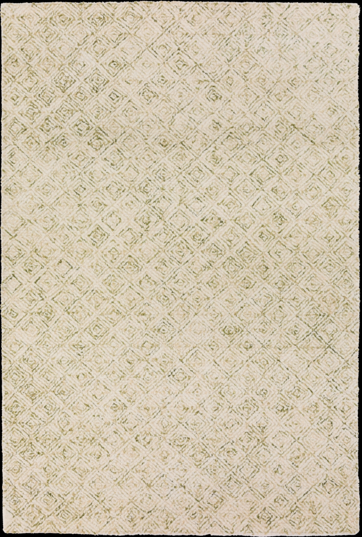 Centerama Green 3' x 5' Rug - Thumbnail - Image 1