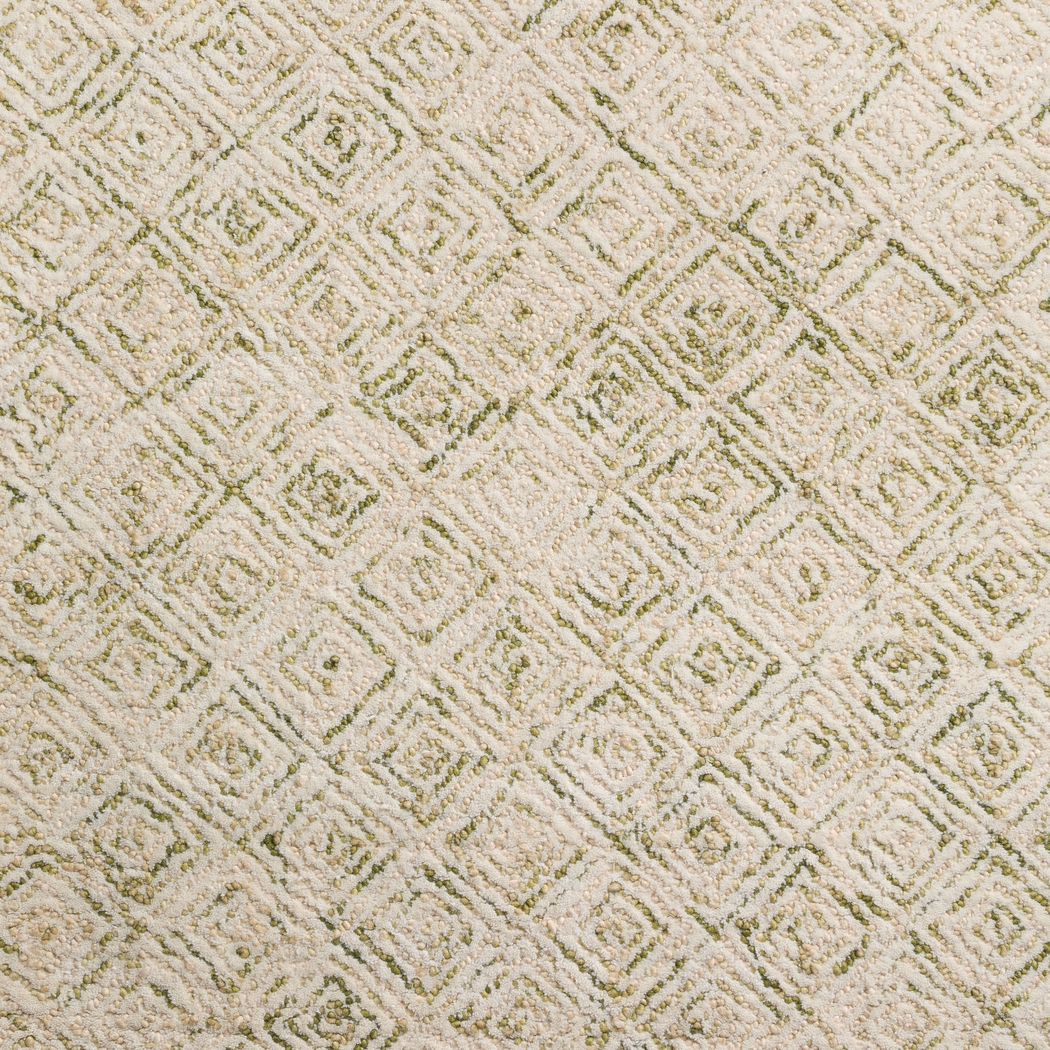 Centerama Green 5' x 8' Rug - Thumbnail - Image 2