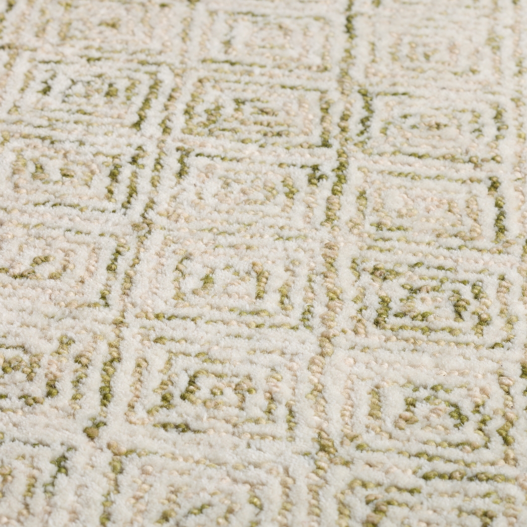 Centerama Green 8' x 10' Rug - Thumbnail - Image 4