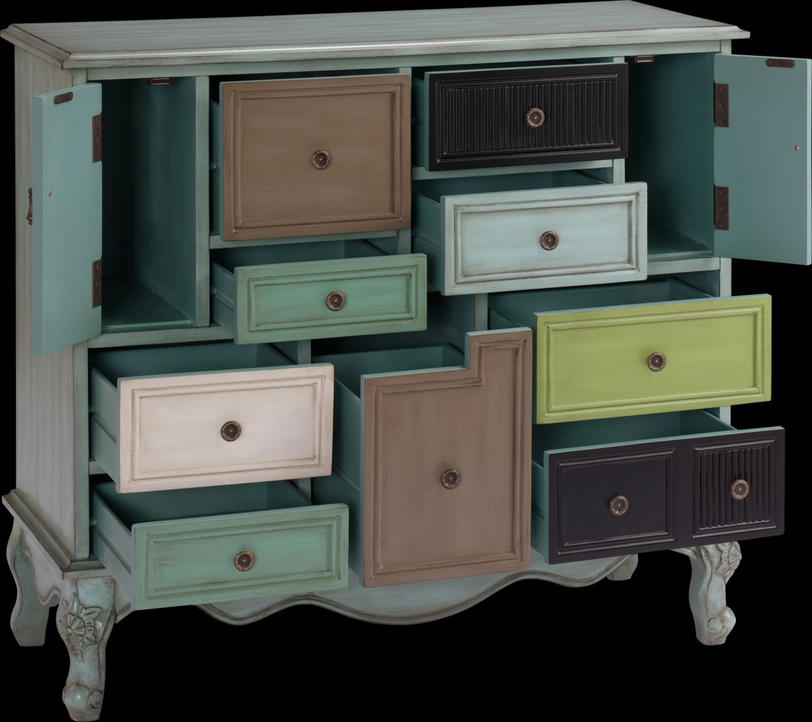 Centergrove Green Accent Cabinet - Thumbnail - Image 3