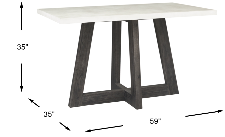 Dimension Image. Please refer to the Dimension Tab on this page for dimension details.