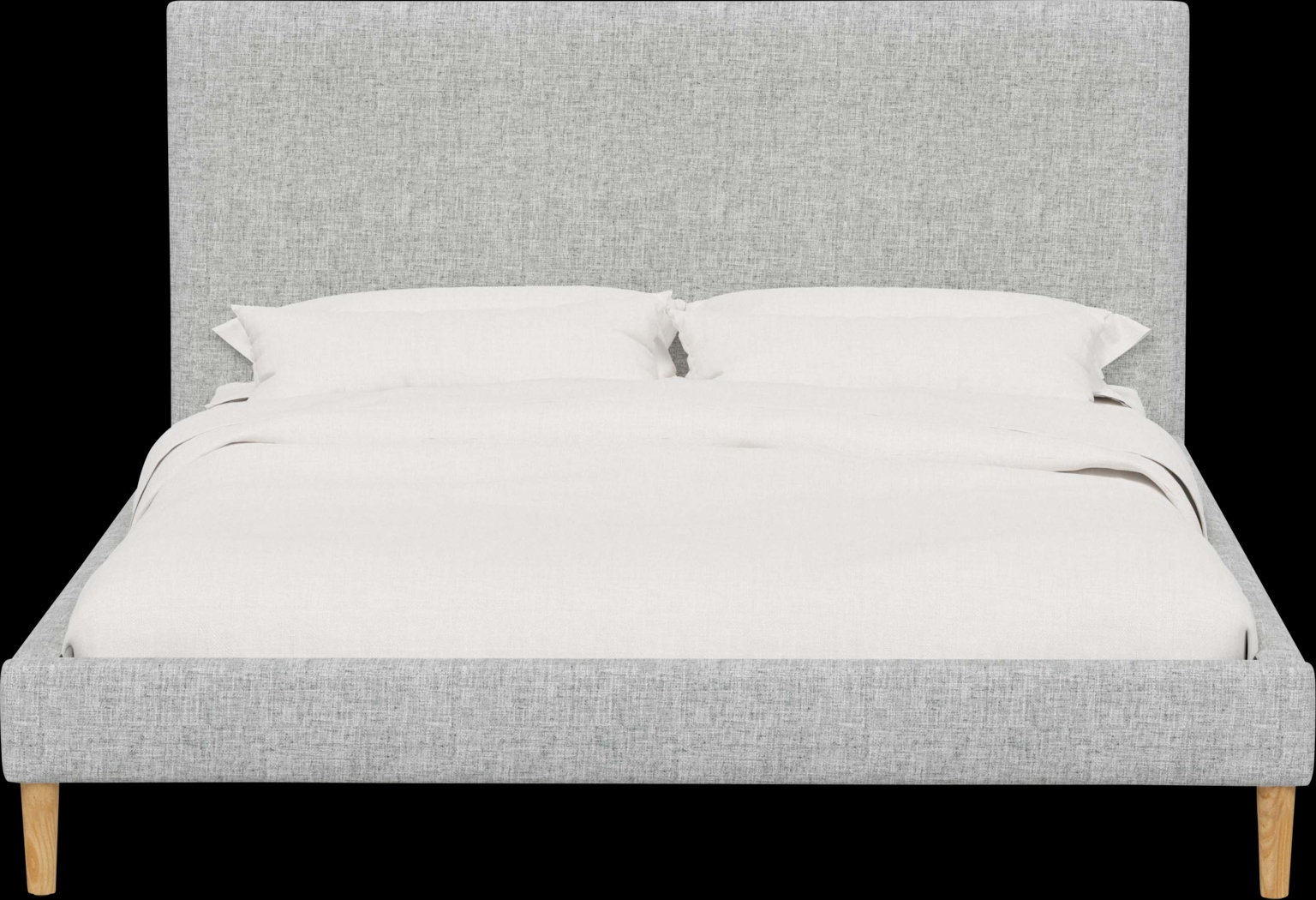 Cenwyn Gray Full Platform Bed - Thumbnail - Image 3