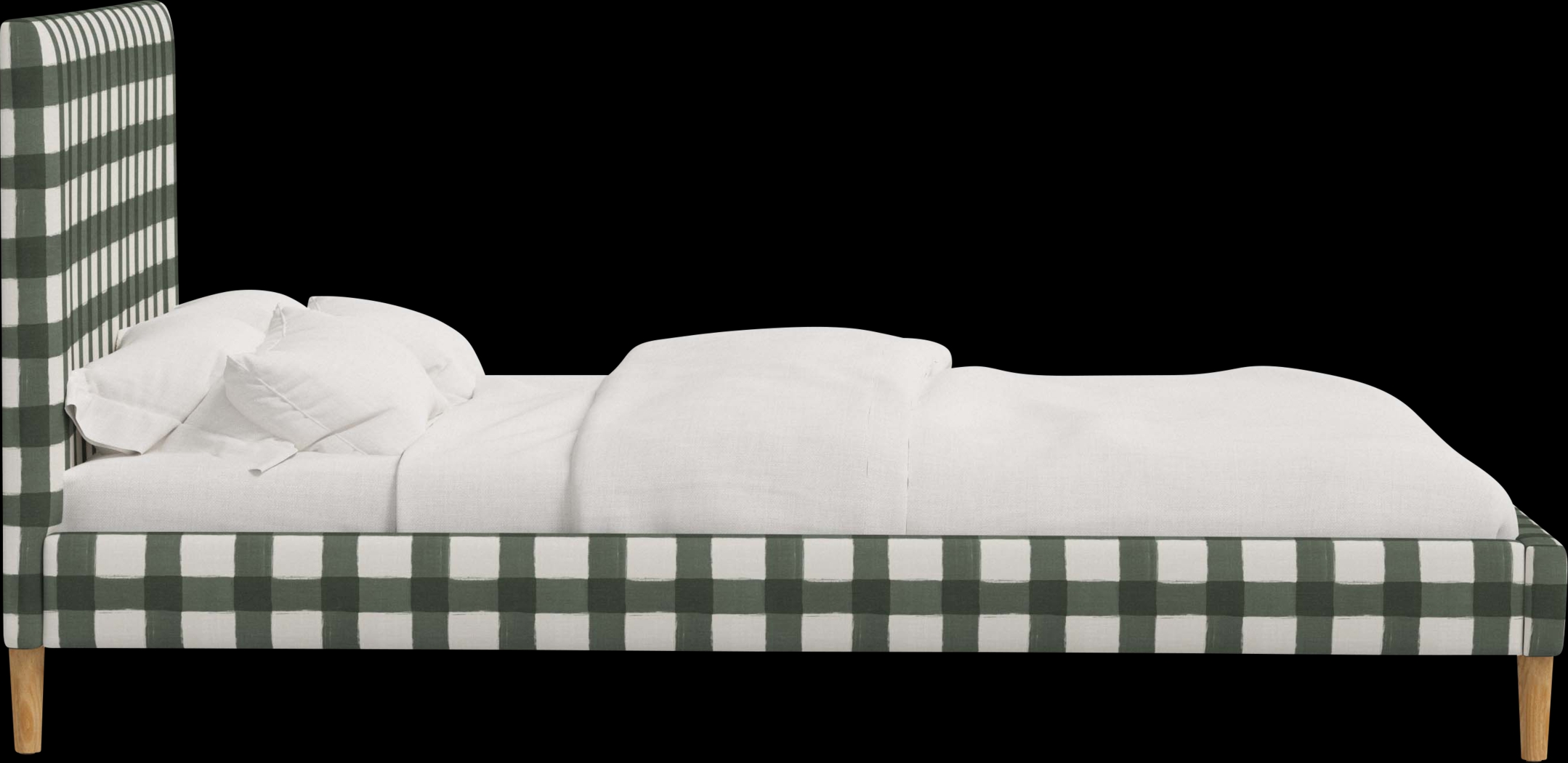 Cenwyn Green Twin Platform Bed - Thumbnail - Image 4