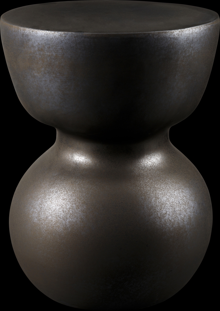 Outdoor Cenzy Charcoal Garden Stool - Thumbnail - Image 1