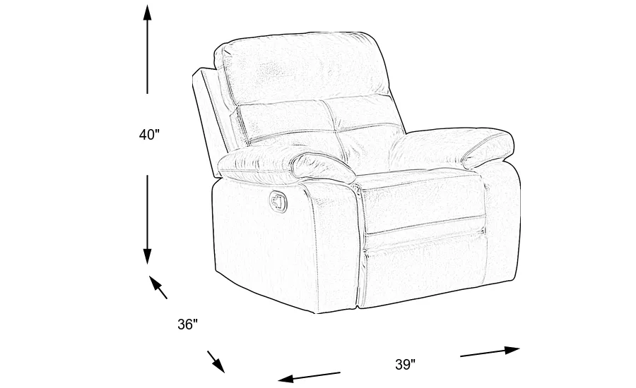 Dimension Image. Please refer to the Dimension Tab on this page for dimension details.