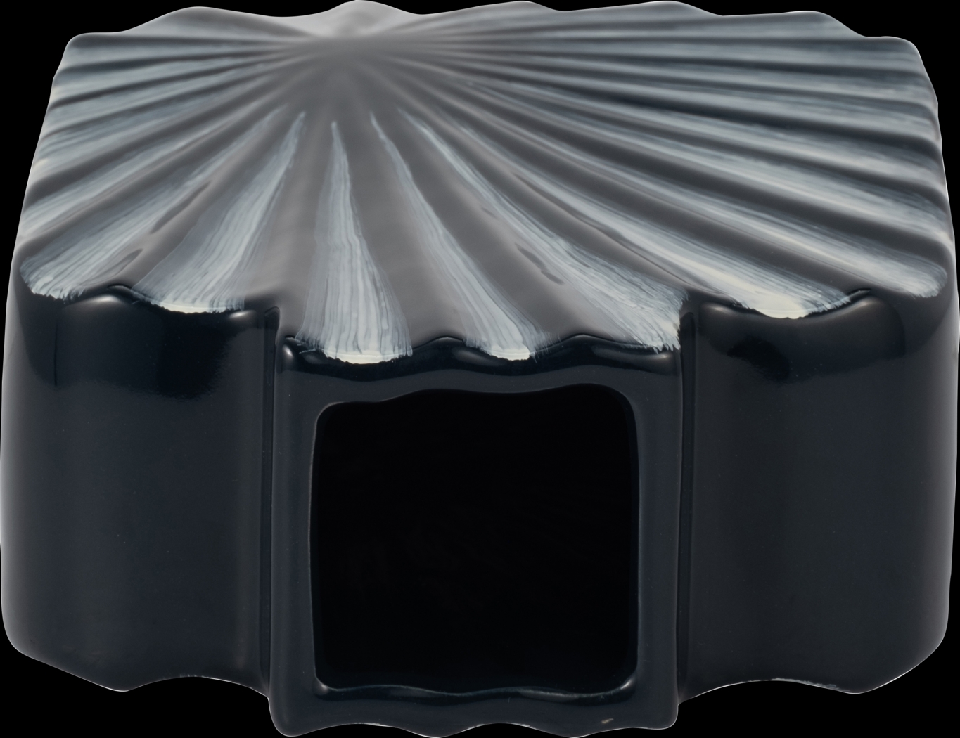 Ceralene Blue 12 in. Vase - Thumbnail - Image 6