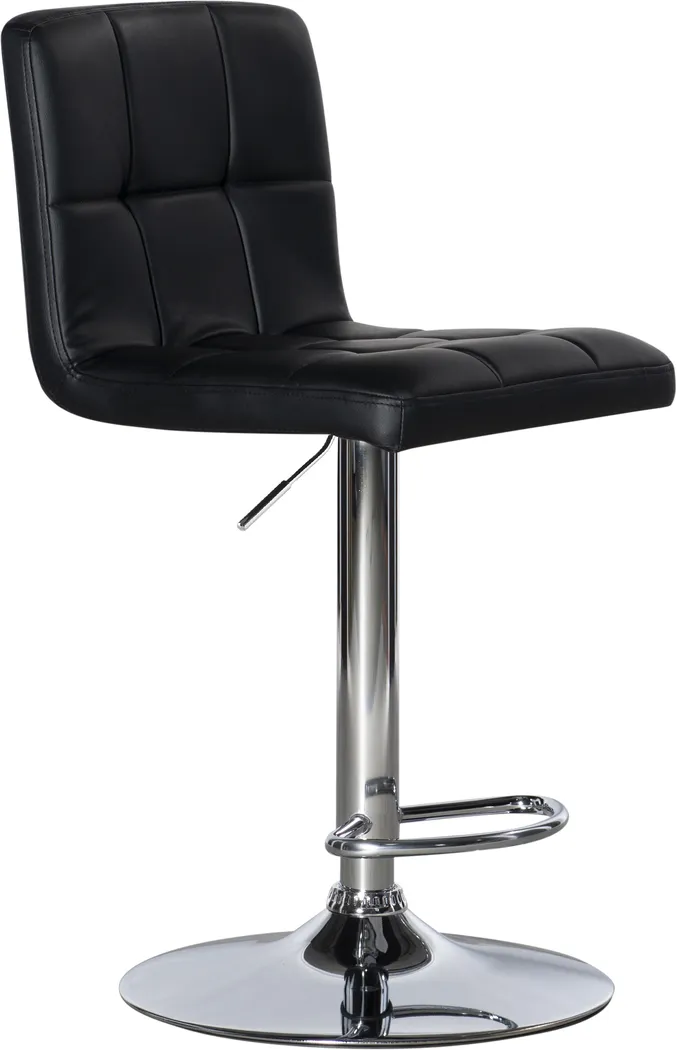 Cercis Black Desk Stool - Thumbnail - Image 4