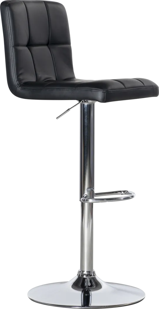 Cercis Black Desk Stool - Thumbnail - Image 1