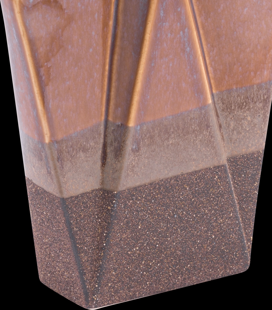 Cerise Brown Large Outdoor Vase - Thumbnail - Image 4