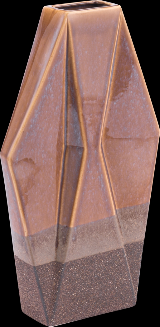 Cerise Brown Large Outdoor Vase - Thumbnail - Image 1