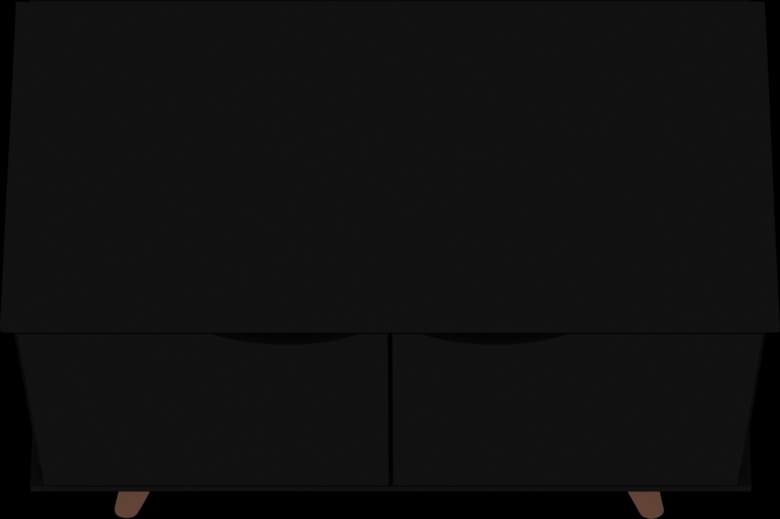 Cerone Black Accent Cabinet - Thumbnail - Image 6