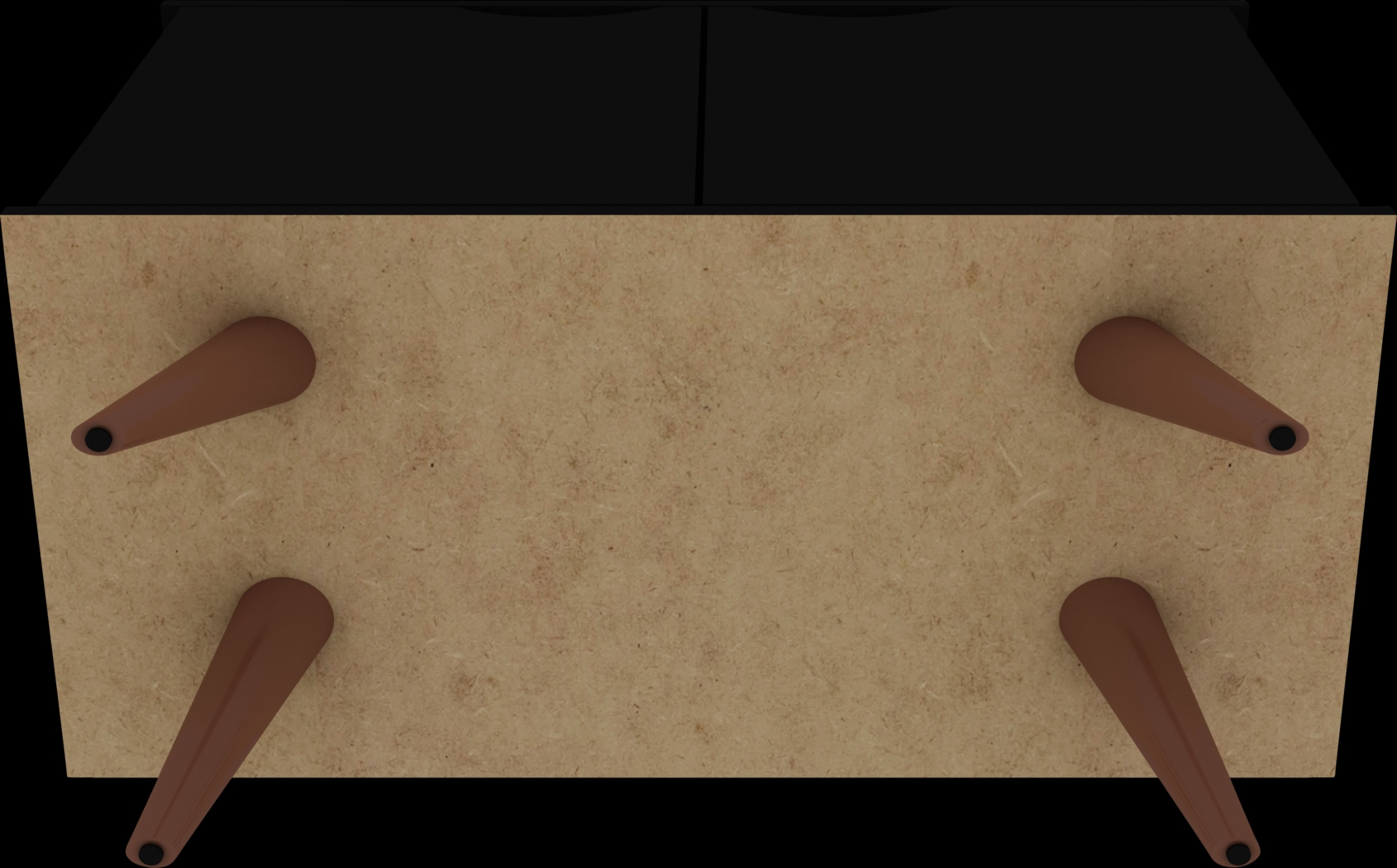 Cerone Black Accent Cabinet - Thumbnail - Image 7