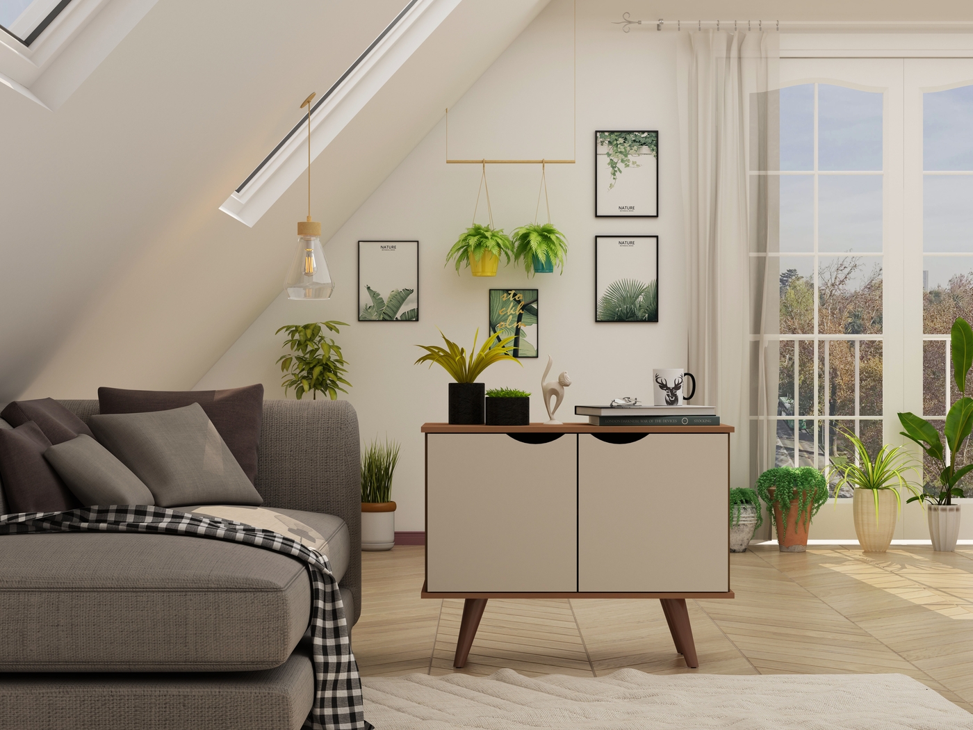 Cerone Maple Accent Cabinet - Thumbnail - Image 9