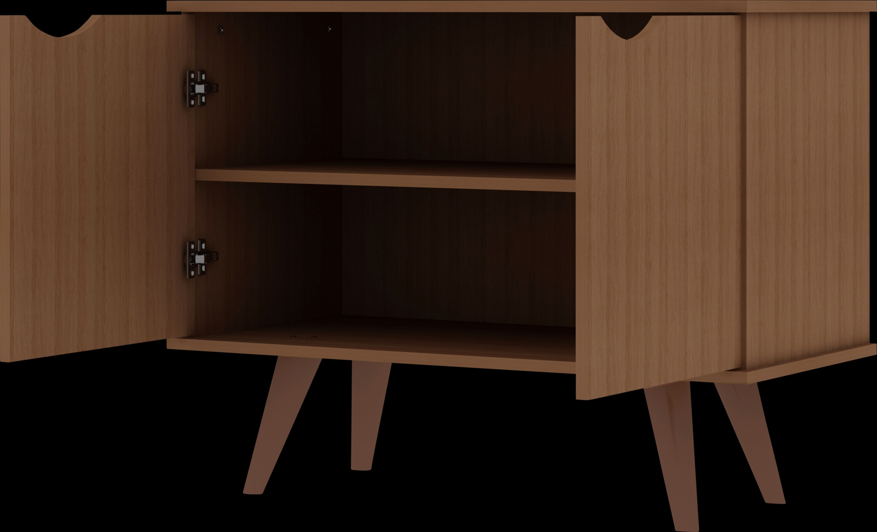 Cerone Red Accent Cabinet - Thumbnail - Image 3