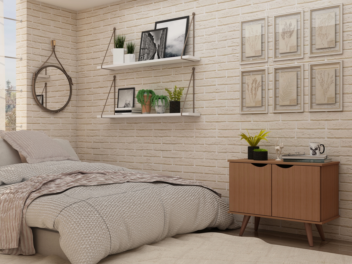 Cerone Red Accent Cabinet - Thumbnail - Image 8