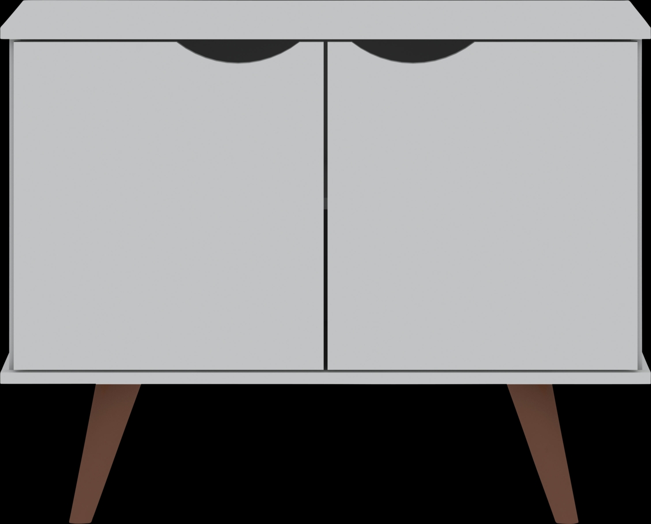 Cerone White Accent Cabinet - Thumbnail - Image 2