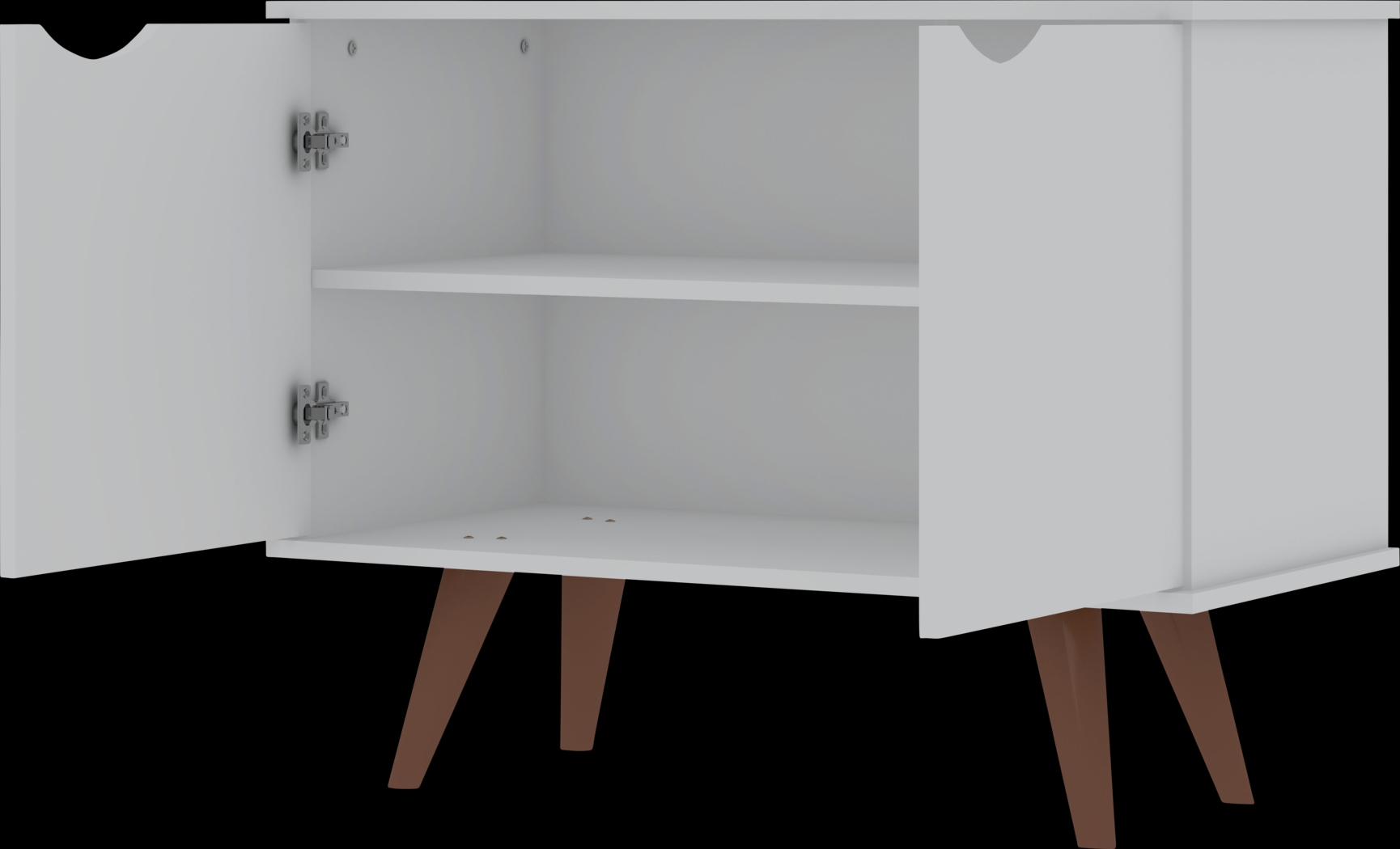 Cerone White Accent Cabinet - Thumbnail - Image 3