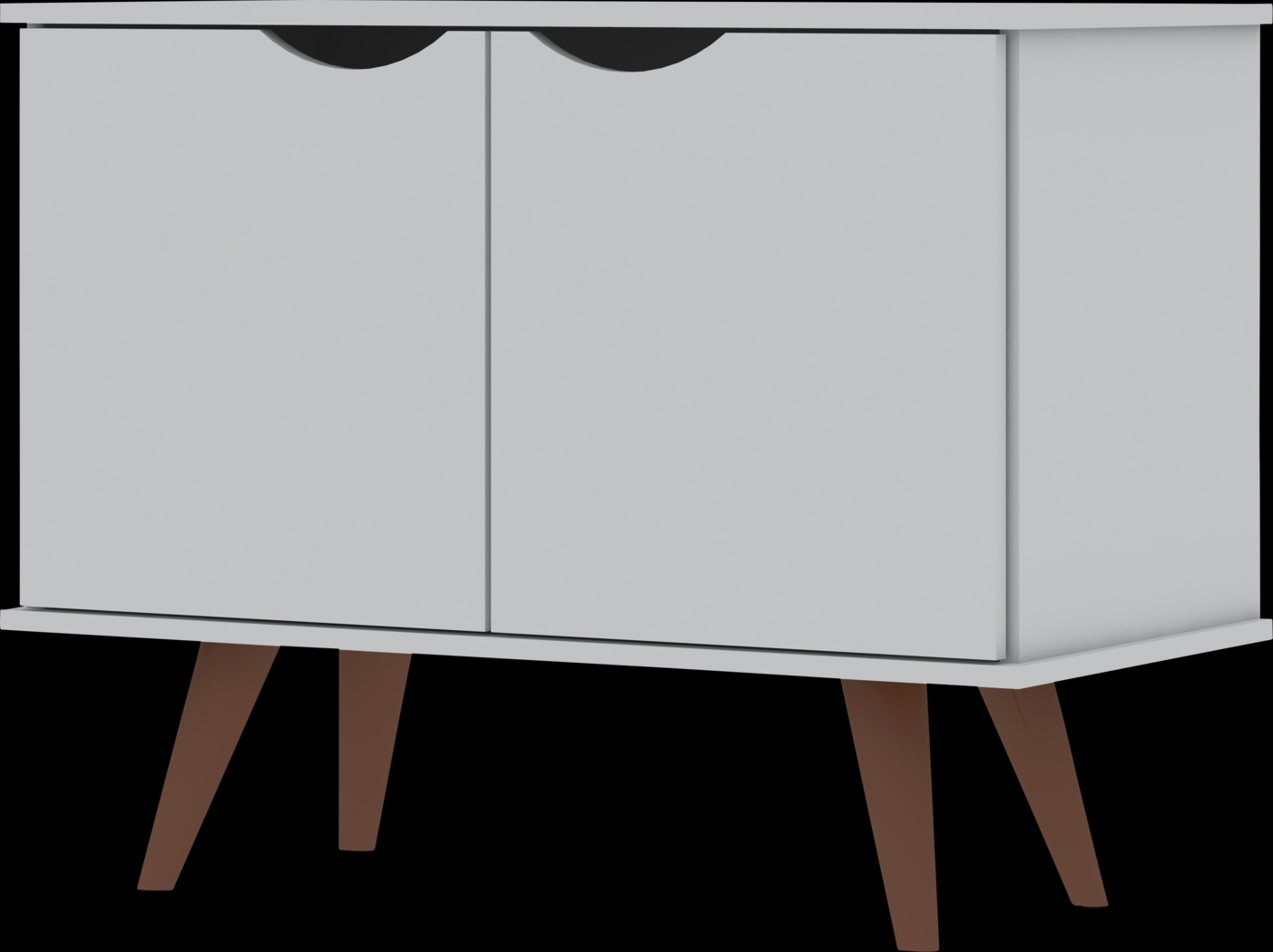 Cerone White Accent Cabinet - Thumbnail - Image 1