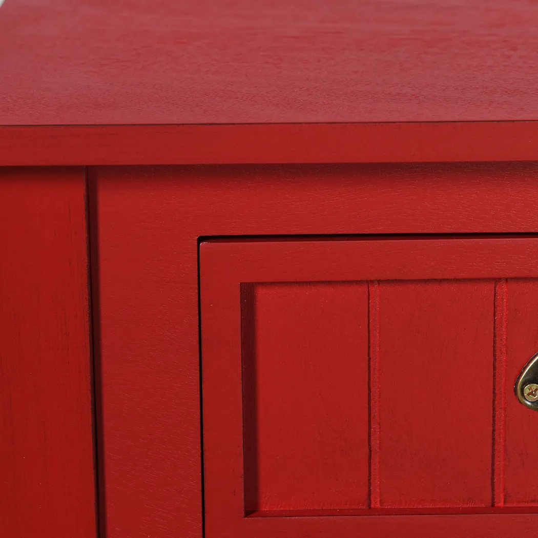 Cerra Red Console Table - Thumbnail - Image 4