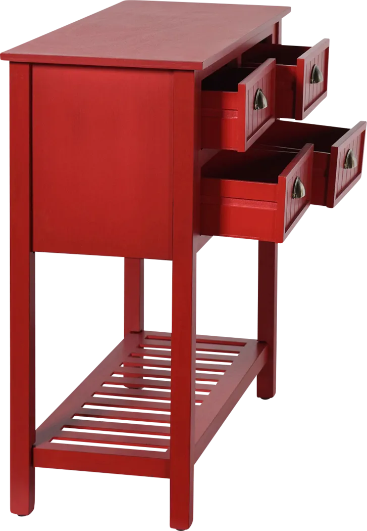 Cerra Red Console Table - Thumbnail - Image 5