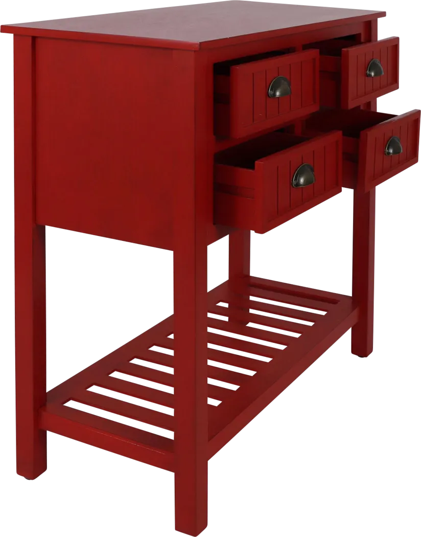 Cerra Red Console Table - Thumbnail - Image 8