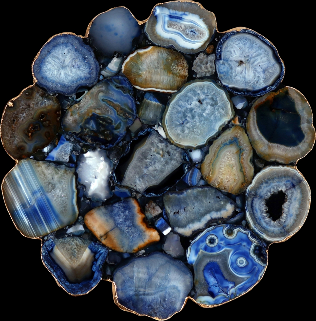 Cerrissa Blue Accent Table - Thumbnail - Image 4