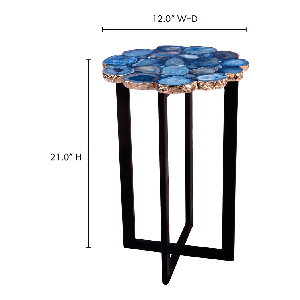 Cerrissa Blue Accent Table - Thumbnail - Image 5