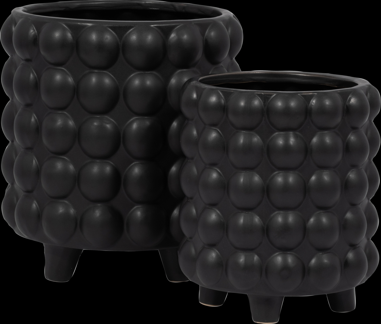 Cerromar Black Planter, Set of 2 - Thumbnail - Image 5