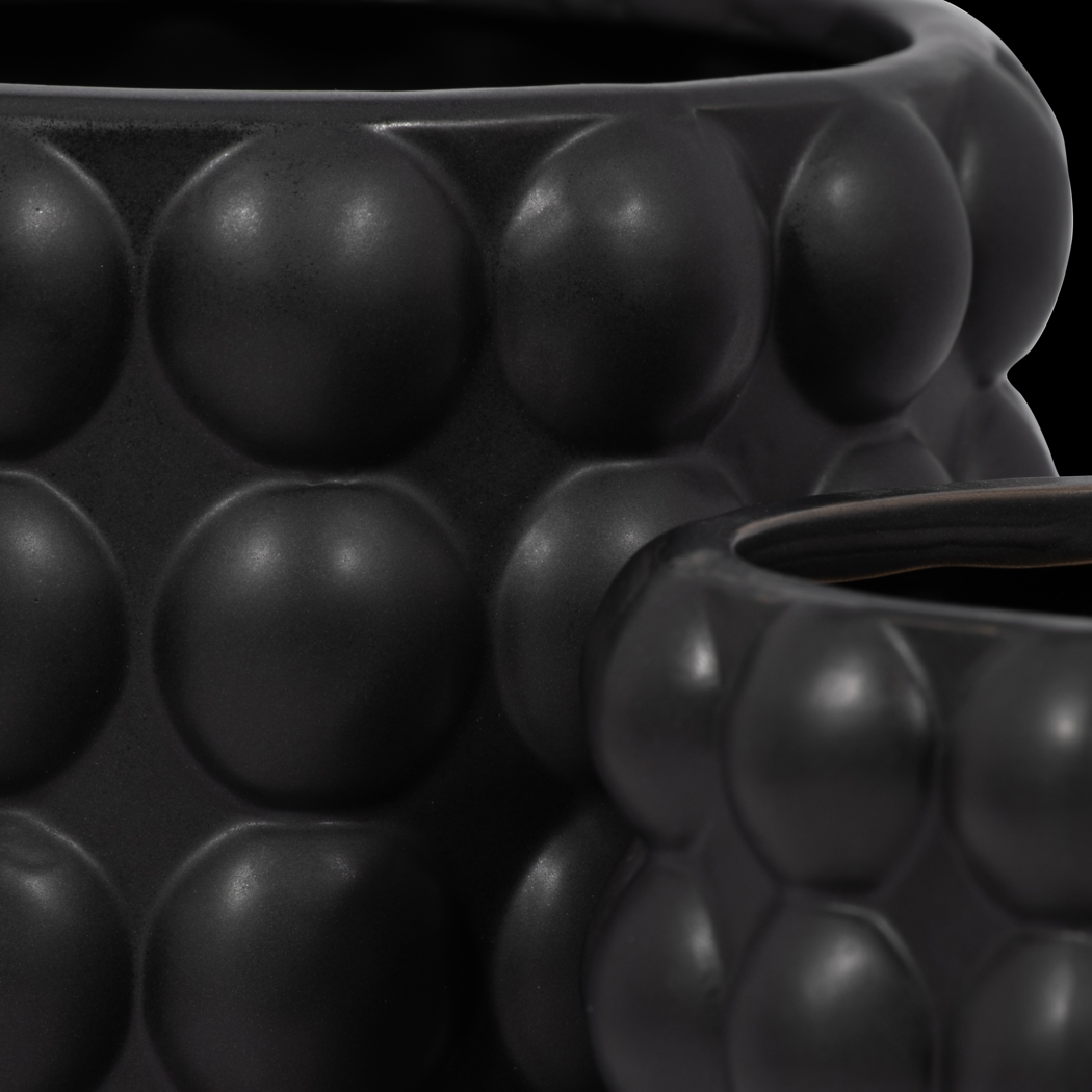 Cerromar Black Planter, Set of 2 - Thumbnail - Image 6