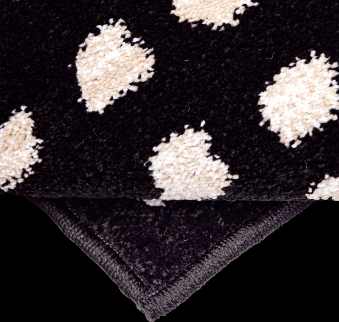 Cerulle Black 5'1 x 7'6 Rug - Thumbnail - Image 3