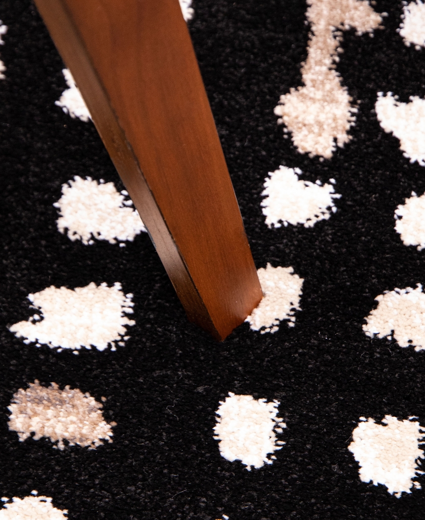 Cerulle Black 5'1 x 7'6 Rug - Thumbnail - Image 6