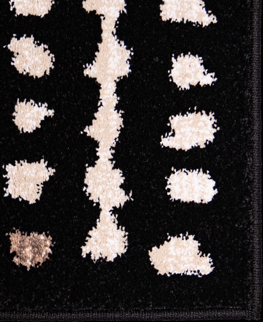 Cerulle Black 5'1 x 7'6 Rug - Thumbnail - Image 9