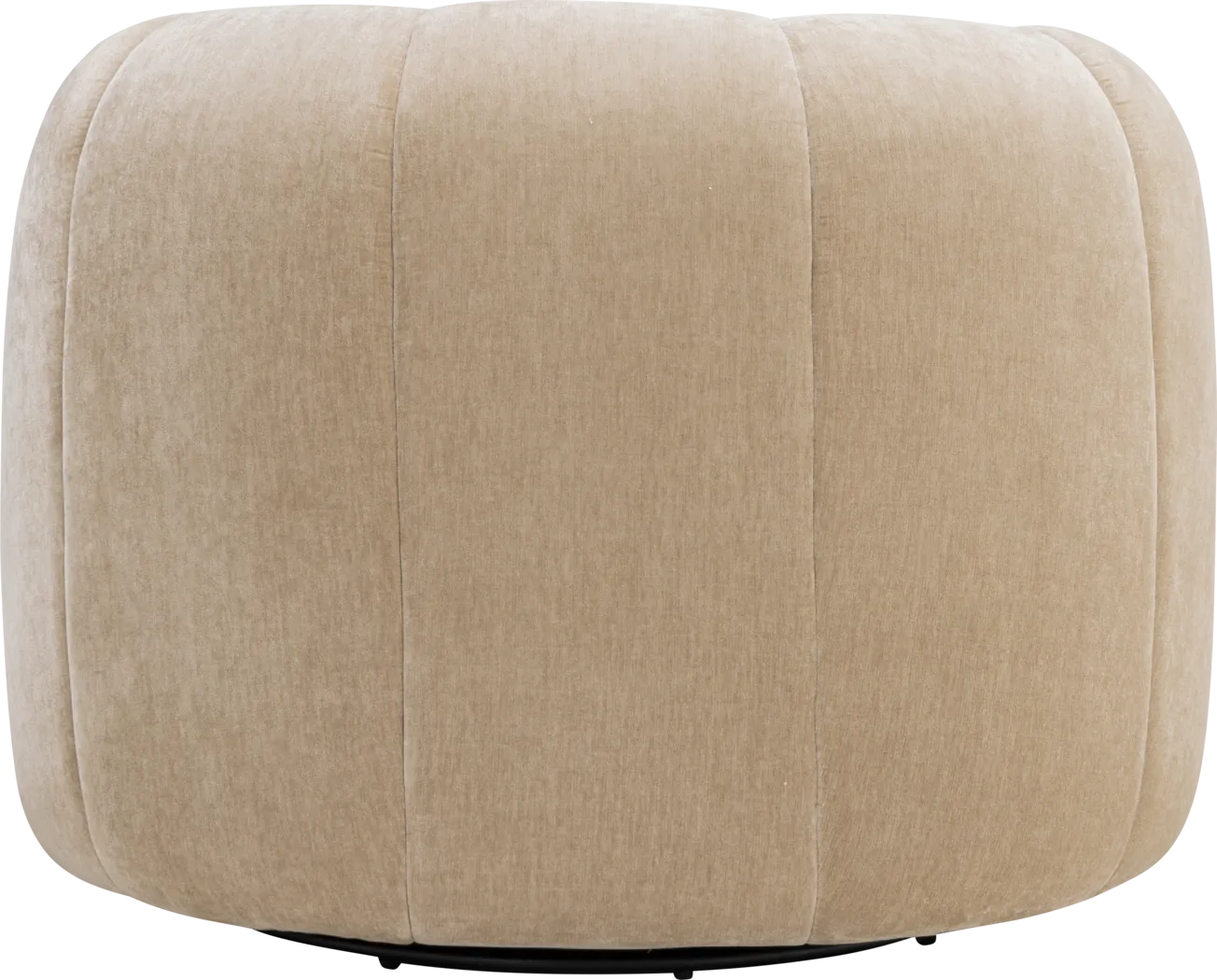 Cerviel Beige Swivel Accent Chair - Image 6