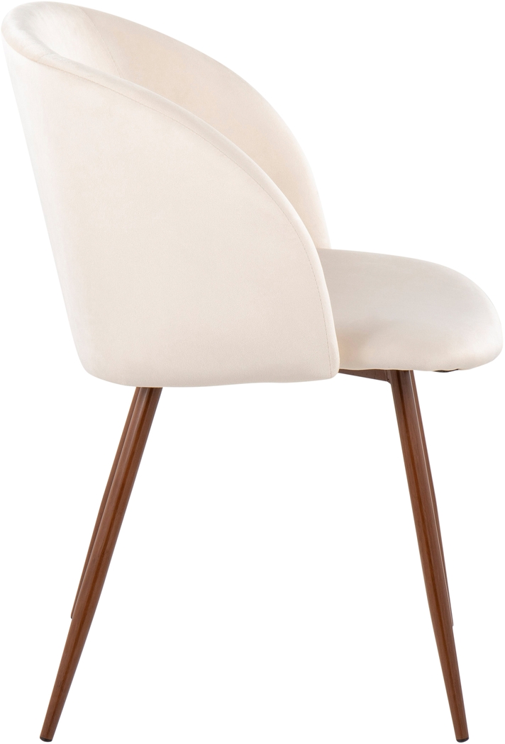 Cesperdes Cream Dining Chair Set of 2 - Thumbnail - Image 3
