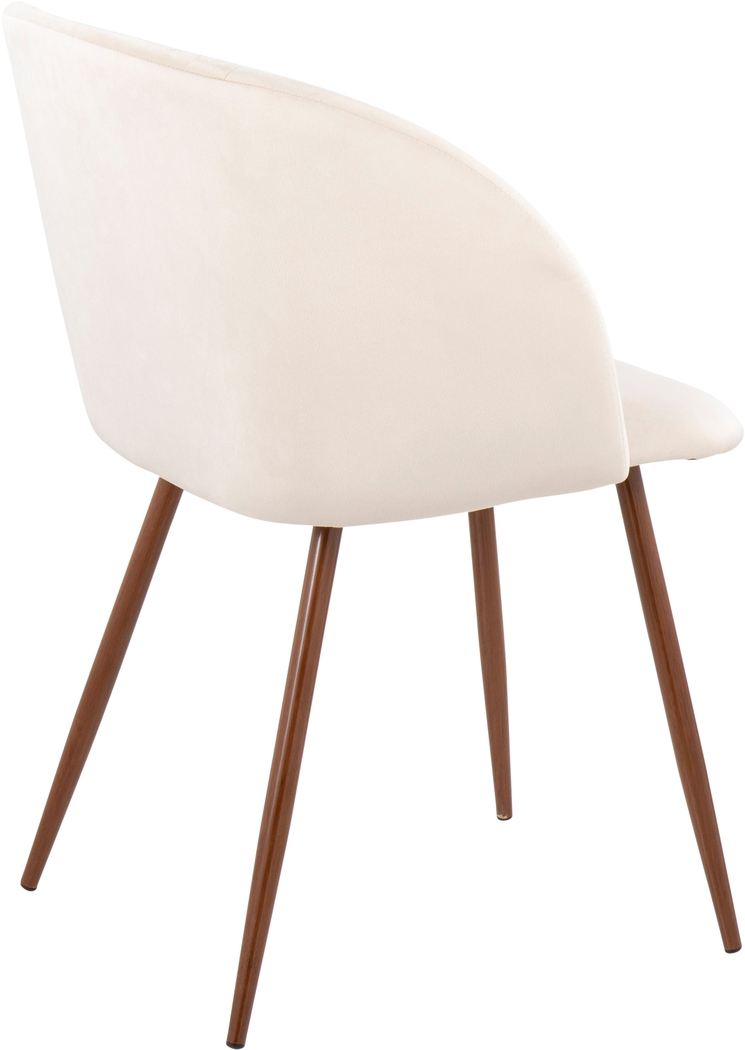 Cesperdes Cream Dining Chair Set of 2 - Thumbnail - Image 4