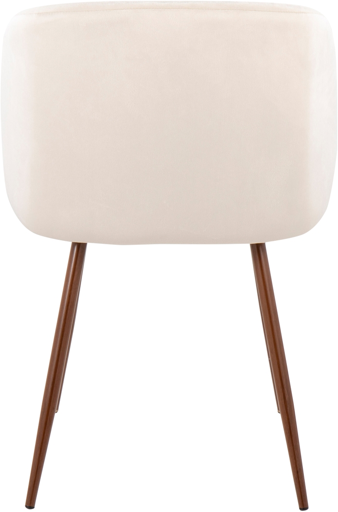 Cesperdes Cream Dining Chair Set of 2 - Thumbnail - Image 5