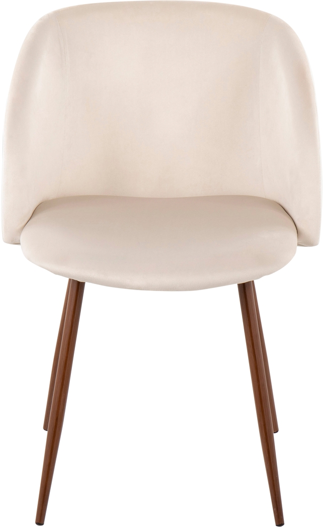 Cesperdes Cream Dining Chair Set of 2 - Thumbnail - Image 6