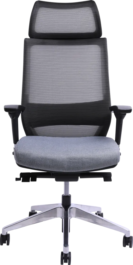 Cessna Gray Office Chair - Thumbnail - Image 4