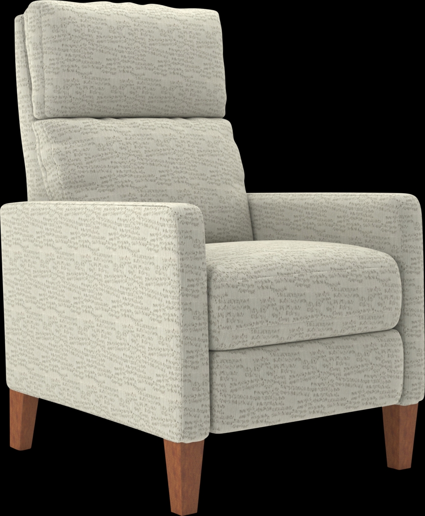 Cetona Beige Push Back Recliner - Thumbnail - Image 1