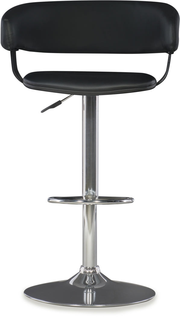 Cetona Black Desk Stool - Thumbnail - Image 3
