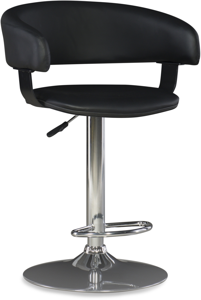 Cetona Black Desk Stool - Thumbnail - Image 4