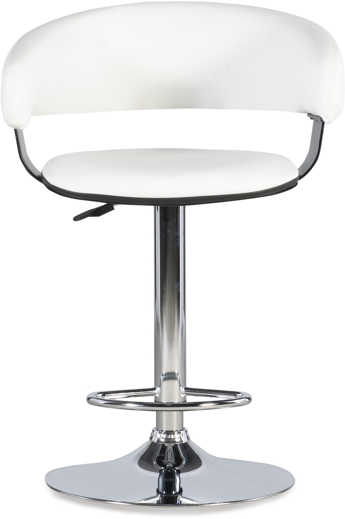 Cetona White Desk Stool - Thumbnail - Image 3
