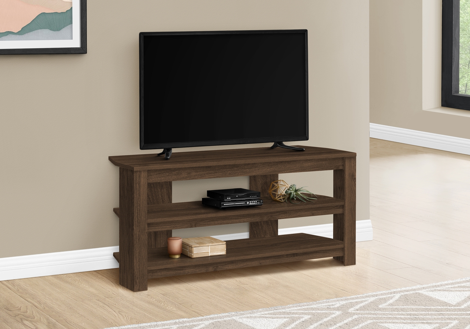 Cevennes Dark Brown 42" Console - Thumbnail - Image 2