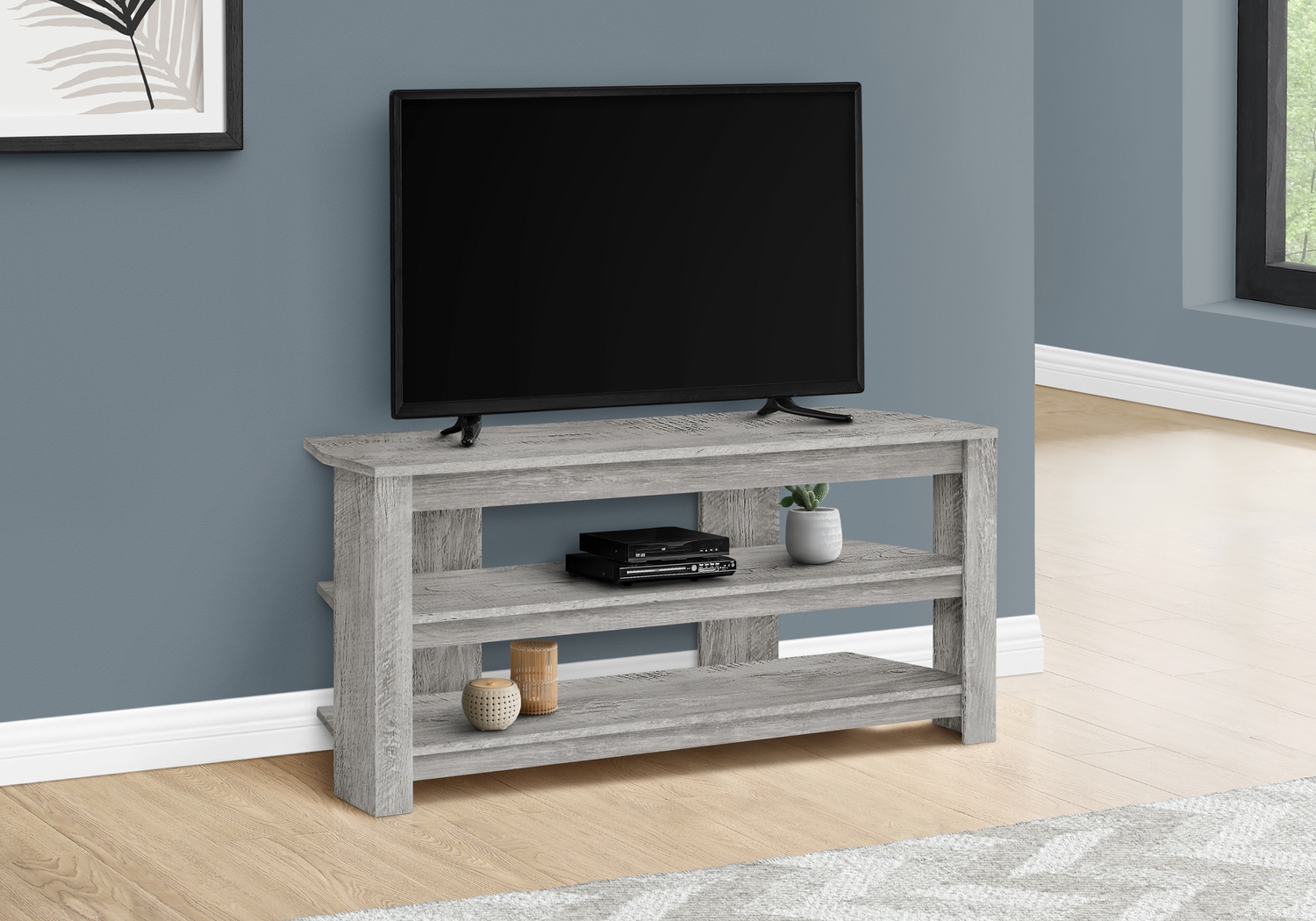 Cevennes Gray 42" Console - Thumbnail - Image 2