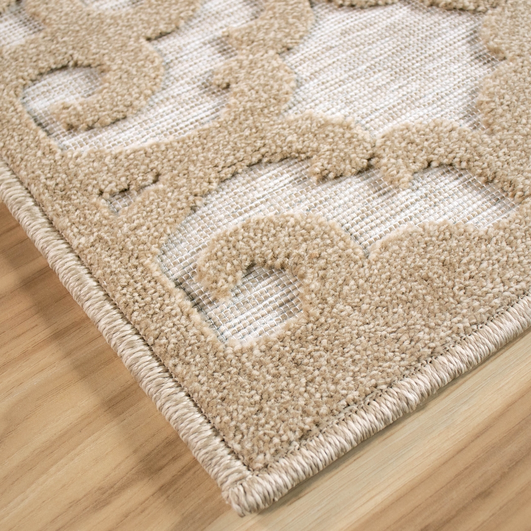 Cexu Beige 5'2 x 7'6 Rug - Thumbnail - Image 4