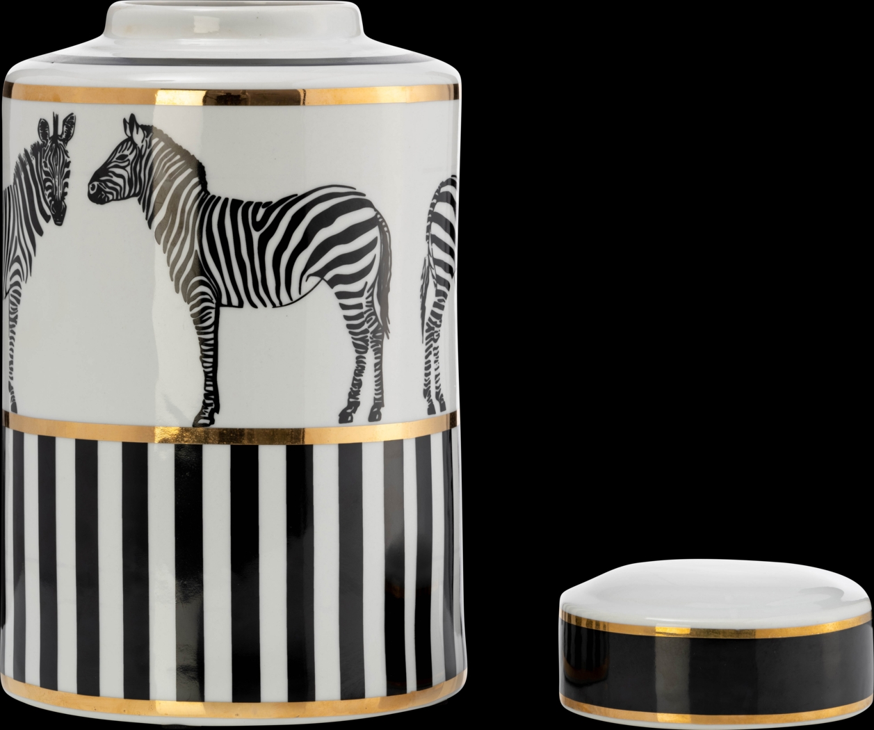 Ceylon White 12 in. Jar - Thumbnail - Image 2