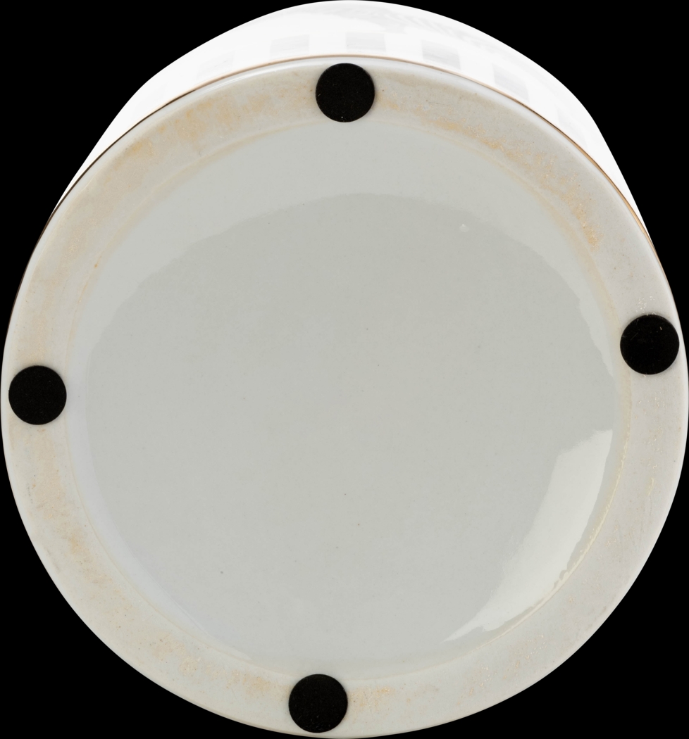 Ceylon White 12 in. Jar - Thumbnail - Image 4